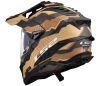 LS2 MX701 EXPLORER-06 CARBON  TRICK adventure helma hnědá/písková vel.3XL